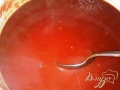 «Кисло-сладкий соус к рыбе» - приготовления блюда - шаг 4