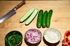 «Салат из сладкой кукурузы» - приготовления блюда - шаг 2