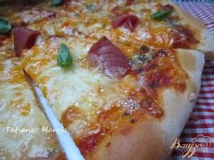 «Сырная пицца» - приготовления блюда - шаг 6