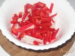«Салат "Красное море"» - приготовления блюда - шаг 2