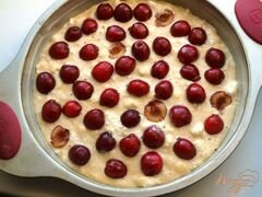 «Пирог с черешней» - приготовления блюда - шаг 6