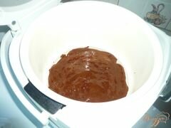 «Шоколадный кекс в мультиварке» - приготовления блюда - шаг 4