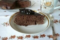 «Шоколадный кекс в мультиварке» - приготовления блюда - шаг 6