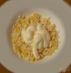 «Помидоры с сыром и чесноком» - приготовления блюда - шаг 4