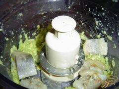 «Тарталетки с кремом из авокадо с сельдью» - приготовления блюда - шаг 6