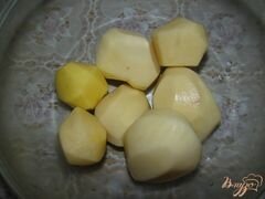 «Картофель с салом» - приготовления блюда - шаг 1
