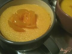 «Персиковый воздушный манник» - приготовления блюда - шаг 4