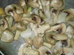 «Капустная солянка с грибами и мясом» - приготовления блюда - шаг 3