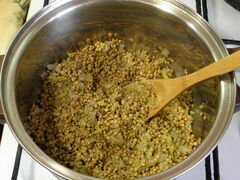 «Суп-пюре из чечевицы» - приготовления блюда - шаг 3