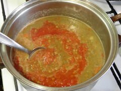 «Суп-пюре из чечевицы» - приготовления блюда - шаг 6