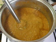 «Суп-пюре из чечевицы» - приготовления блюда - шаг 7