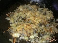 «Слоеный печеночный салатик» - приготовления блюда - шаг 2