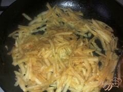 «Слоеный печеночный салатик» - приготовления блюда - шаг 3