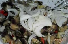 «Салат из баклажанов и перца» - приготовления блюда - шаг 4
