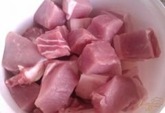 «Свиной шашлык с кетчупом» - приготовления блюда - шаг 1