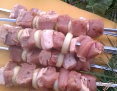 «Свиной шашлык с кетчупом» - приготовления блюда - шаг 7