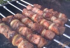 «Свиной шашлык с кетчупом» - приготовления блюда - шаг 8