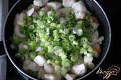 «Гратин из картофеля с куриным рагу под миндальной корочкой» - приготовления блюда - шаг 4