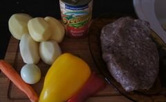 «Быстрый суп с фрикадельками и фасолью» - приготовления блюда - шаг 1
