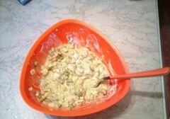 «Быстрый салат с фасолью» - приготовления блюда - шаг 9