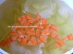 «Овощной суп с брокколи» - приготовления блюда - шаг 2