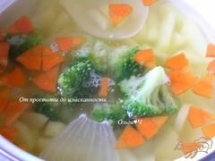 «Овощной суп с брокколи» - приготовления блюда - шаг 3