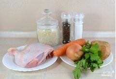 «Суп с рисом и картошкой» - приготовления блюда - шаг 1