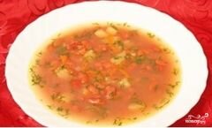«Суп фасолевый с копченостями» - приготовления блюда - шаг 11