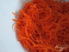 «Морковный салат с баклажанами» - приготовления блюда - шаг 3