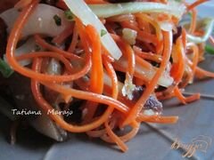 «Морковный салат с баклажанами» - приготовления блюда - шаг 6