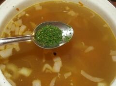 «Бараний суп с гречкой» - приготовления блюда - шаг 8