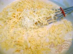 «Вкусные сырные блины» - приготовления блюда - шаг 1
