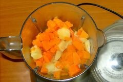 «Овощной суп из тыквы» - приготовления блюда - шаг 5