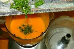 «Овощной суп из тыквы» - приготовления блюда - шаг 6
