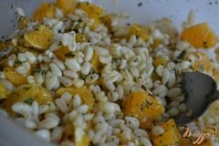 «Салат с перловкой , апельсинами и авокадо» - приготовления блюда - шаг 2