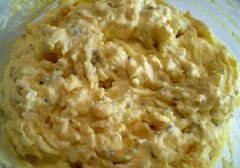 «Яйца фаршированные дайконом, каперсами и горчицей» - приготовления блюда - шаг 5