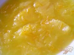 «Рисовый пудинг в кокосовых сливках с грушей, апельсиновым соусом и кедровыми орешками» - приготовления блюда - шаг 2
