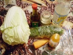 «Капустный салат с кунжутом» - приготовления блюда - шаг 1