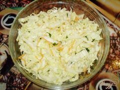 «Капустный салат с кунжутом» - приготовления блюда - шаг 3