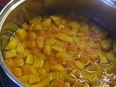 «Тыквенный салат к мясу (маринованная тыква)» - приготовления блюда - шаг 3