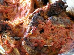 «Свиные ребрышки в томатном соусе с майораном» - приготовления блюда - шаг 5