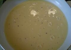 «Омлет на сливках с зелеными оливками» - приготовления блюда - шаг 5