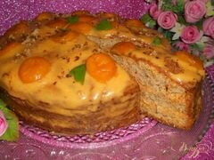 «Бисквитный торт «Шифон»» - приготовления блюда - шаг 9