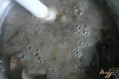 «Суп-пюре из грибов и картофеля» - приготовления блюда - шаг 6