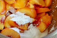 «Персиковый коблер» - приготовления блюда - шаг 3