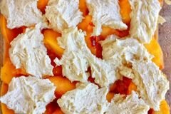 «Персиковый коблер» - приготовления блюда - шаг 7