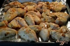 «Куриные крылышки с кленовой глазурью» - приготовления блюда - шаг 3