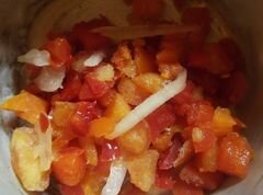 «Макароны с овощным соусом» - приготовления блюда - шаг 1
