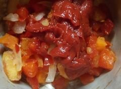 «Макароны с овощным соусом» - приготовления блюда - шаг 2
