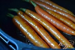 «Молодая морковь на гарнир» - приготовления блюда - шаг 1